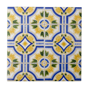 Padrão de azulejo brilhante, Portugal