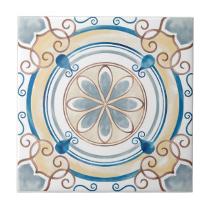 Padrão de Azulejo de Mandala/Marrocos