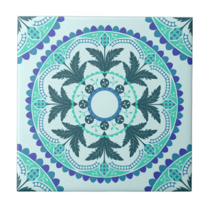 Padrão de Azulejo de Mandala/Marrocos