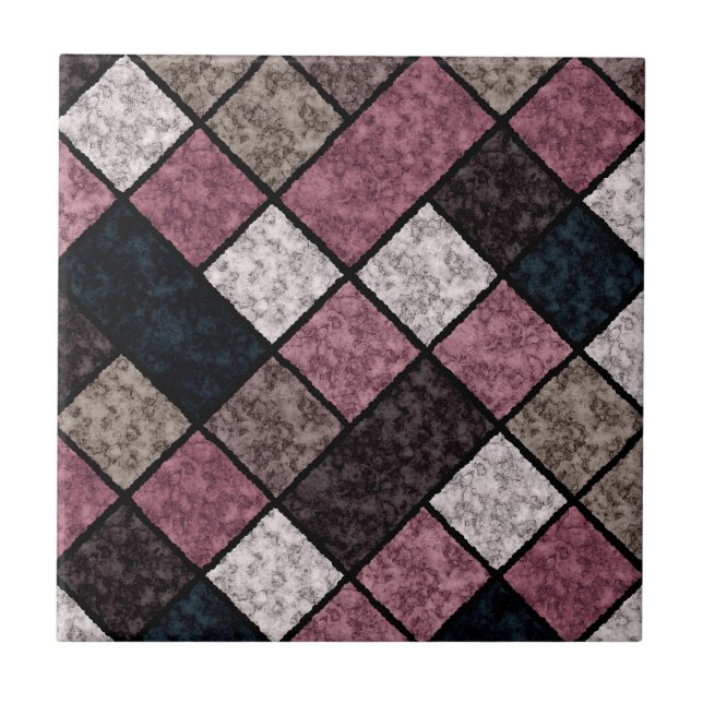 Padrão de azulejo de pedra granítica sem mármore r (Frente)