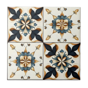 Padrão de Azulejo Italiano Duplo