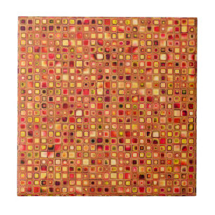 Padrão de Azulejos Mosaicos Texturizados de Laran