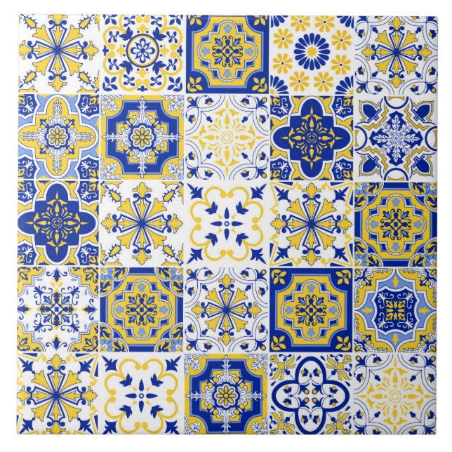 Padrão de Azulejos Portugueses Azulejo  (Frente)