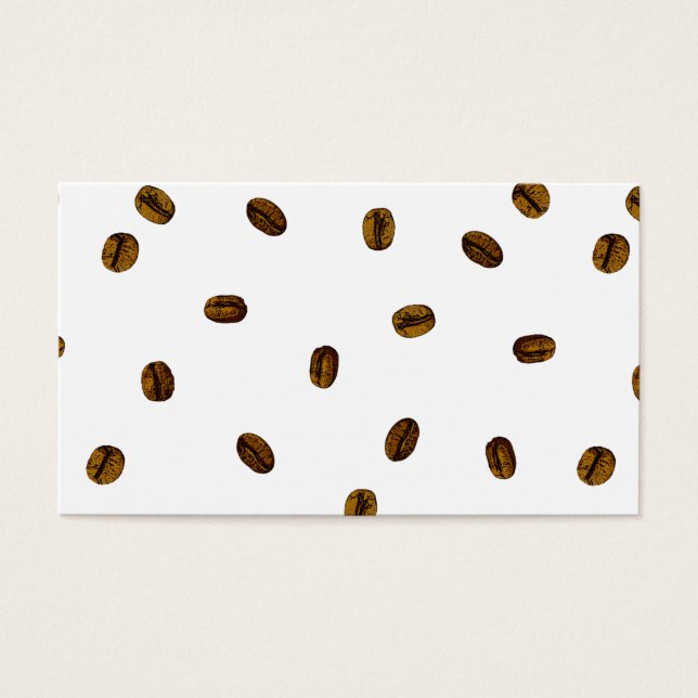 Padrão De Bean De Café (Frente)
