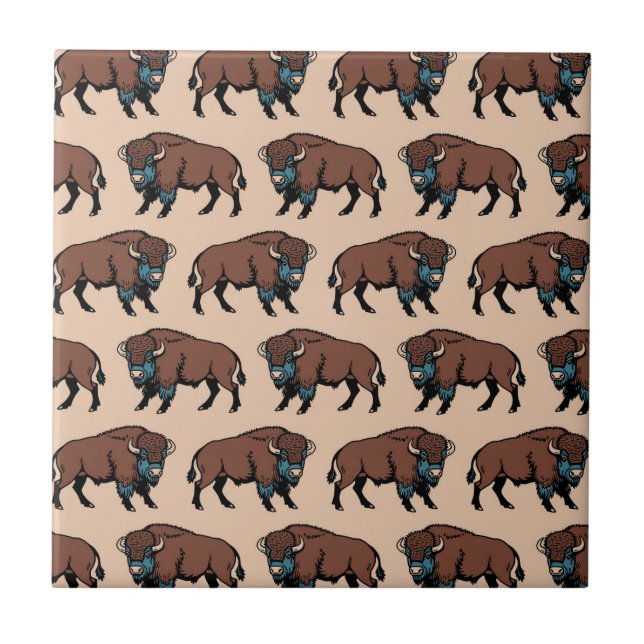 Padrão de Bisonte de Búfalo (Frente)