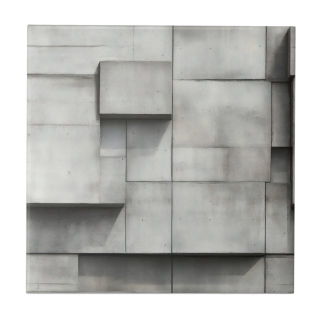 Padrão de Blocos Concretos (Frente)