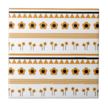 Padrão de Boho do Triângulo do Flor de Faixa de Bo