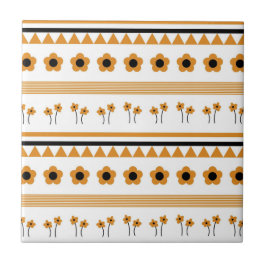 Padrão de Boho do Triângulo do Flor de Faixa de Bo