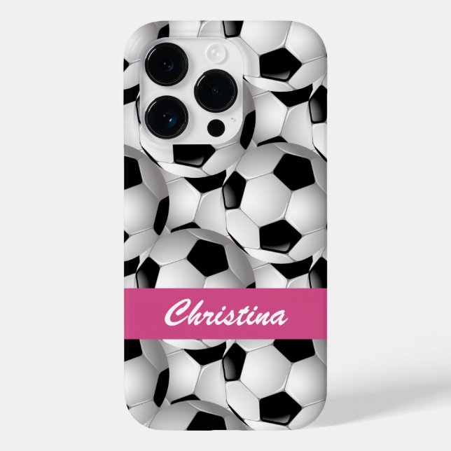 Padrão de bola personalizada rosa (Verso)