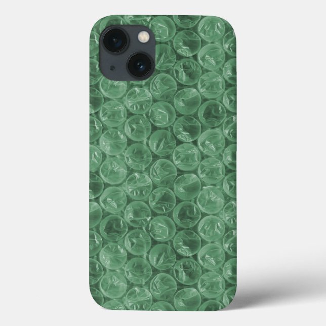 Padrão de bolha verde da capa Case-Mate para iPhon (Verso)