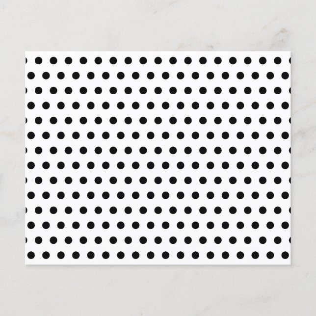 Padrão de Bolinhas preto e branco. Idiota. (Frente)