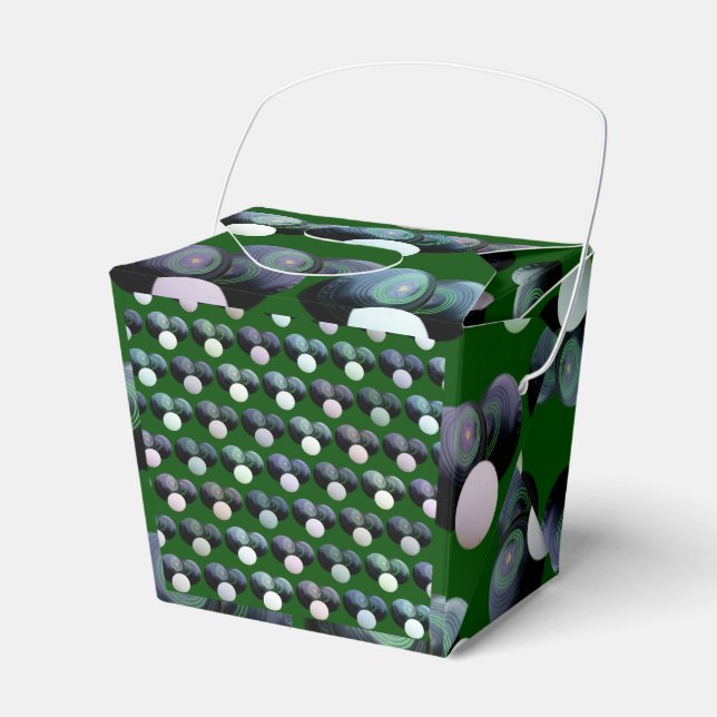 Padrão de Bolinhas Verdes, Caixa de Favoritos de A (Frente)