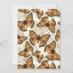 Padrão de borboleta de pântano de pavão
