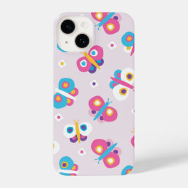 Padrão de borboletas para crianças bonitas