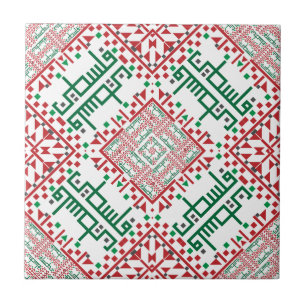 Padrão de bordado tatreez da Palestina 