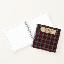 Padrão de Borgonha Geométrica Têxtil Aztec