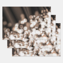 Padrão de brilho de Abstrato Bokeh