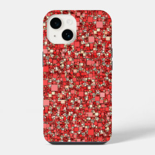 Padrão de Brilho Moderno Glitter Vermelho Coral Do