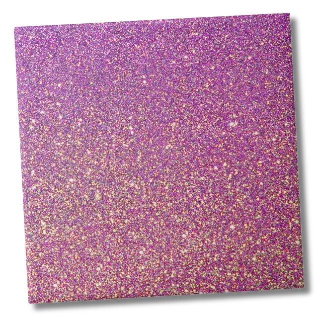 Padrão de Brilho Rosa (Pink Ombre Glitter Background Ceramic Tile)