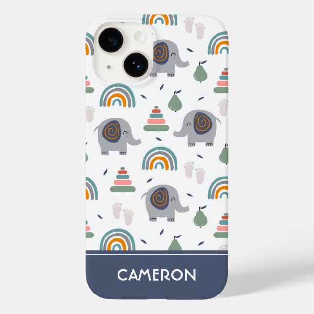 Padrão de Brinquedo de Bebê Bonito (Verso)