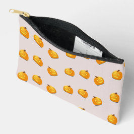 Padrão de cabeça de abóbora laranja