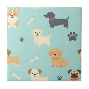 Padrão de Cachorrinhos Fofos