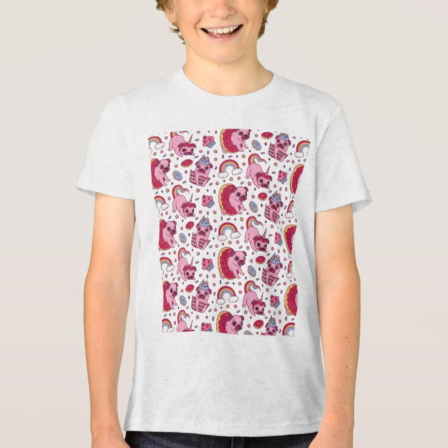 Padrão de cachorro fofo para amantes de cães (Frente)