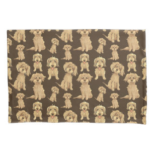 Padrão de Cachorro Marrom labradoodle goldendoodle