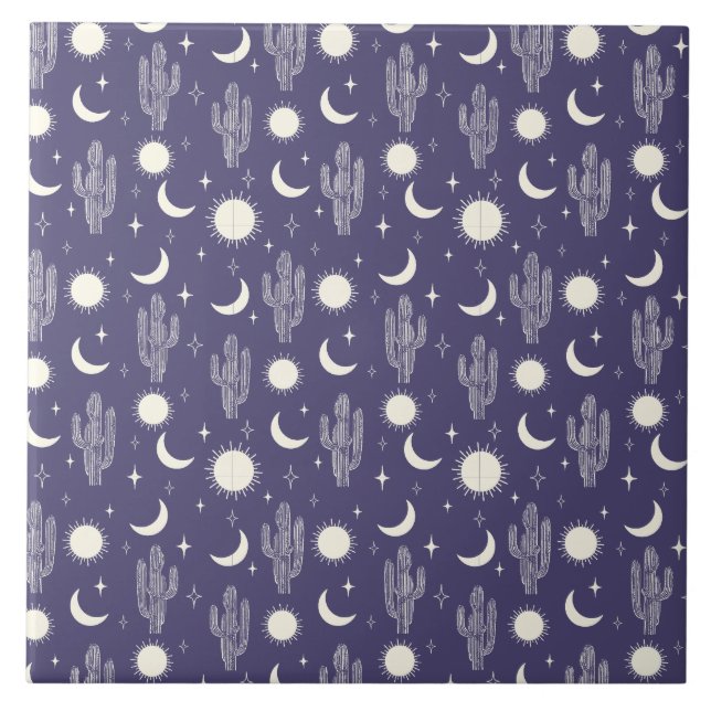 Padrão de Cactus Branco (Frente)