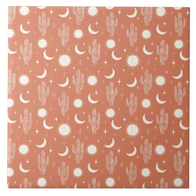 Padrão de Cactus Branco (Frente)