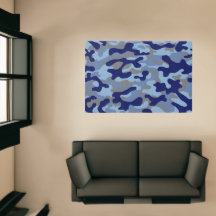Padrão de Camuflagem Azul