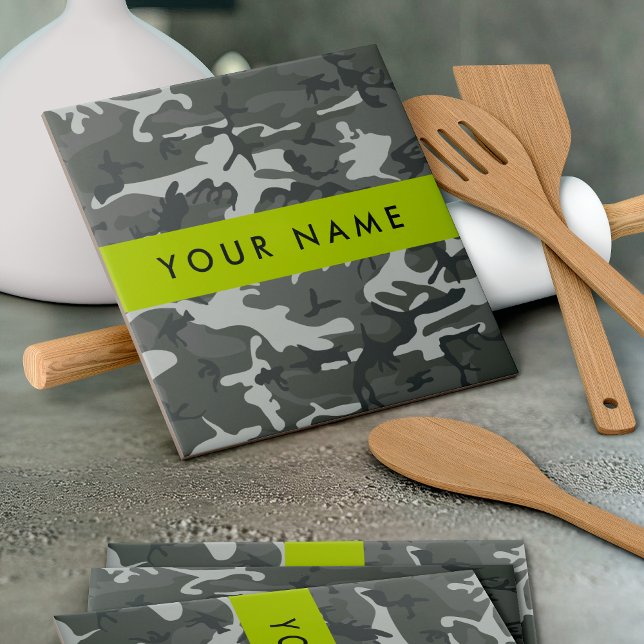 Padrão de Camuflagem Cinza, Seu nome, Personalizar (Criador carregado)