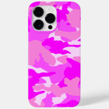 Padrão de Camuflagem Girly Rosa Brilhante Durável