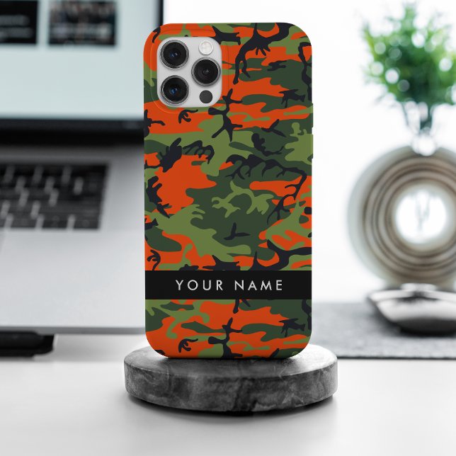 Padrão de Camuflagem Laranja, Seu nome, Personaliz (Criador carregado)