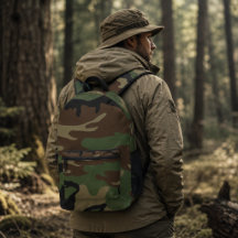 Padrão de Camuflagem Militar Florestal