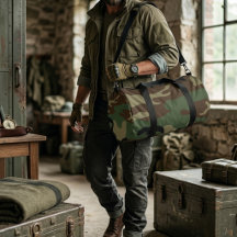 Padrão de Camuflagem Militar Florestal