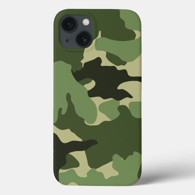 Padrão de Camuflagem Militar Verde legal Enrolado (Verso)