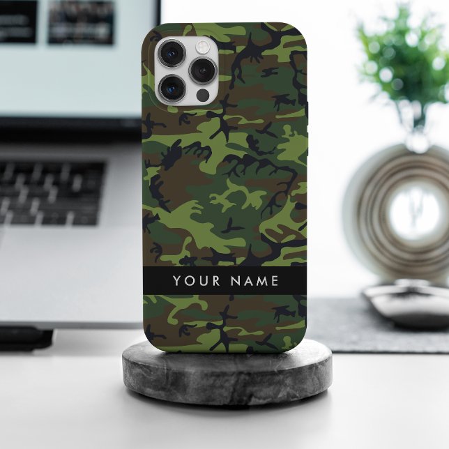 Padrão de Camuflagem Verde, Seu nome, Personalizar (Criador carregado)