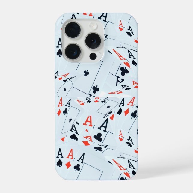 Padrão de Cartas de Poker Quad Ases, (Verso)