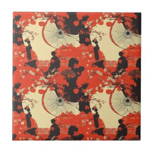 Padrão de Casal de Kimono Romântico Sakura (5)