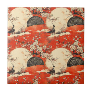 Padrão de Casal Kimono Romântico Sakura (1)