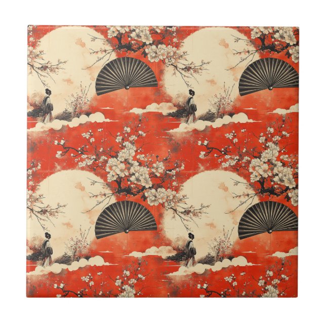 Padrão de Casal Kimono Romântico Sakura (1) (Frente)