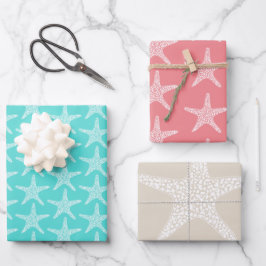 Padrão de Casamento de Starfish Beach Summer