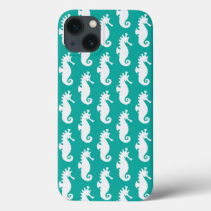 Padrão de Cavalo-marinho Teal 1