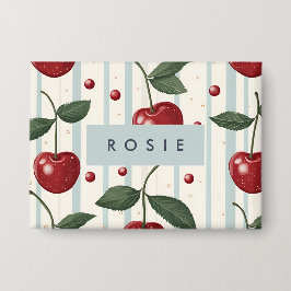 Padrão de Cereja Vermelha Personalizada Retro-Vint