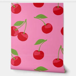 Padrão de Cerejas Cute Aestéticas Cereja