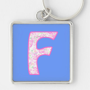 Padrão De Chaveiro De Monograma Personalizado, Ros