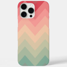 Padrão de Chevron do Ombre de Turquesa Rosa-Rosa P