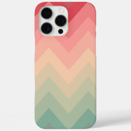 Padrão de Chevron do Ombre de Turquesa Rosa-Rosa P