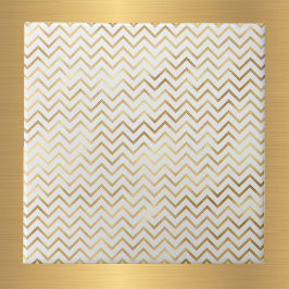 Padrão de Chevron Dourado Glam